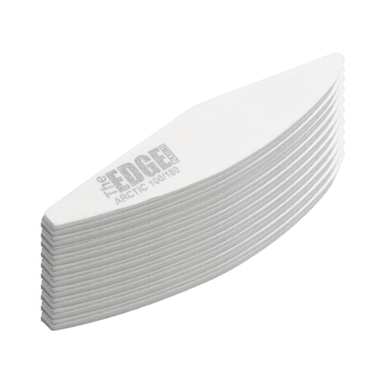 The Edge Nails Arctic File 100/180 Grit (10 Pack)
