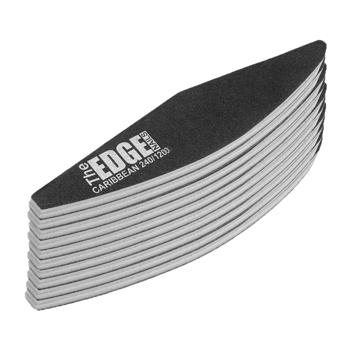 The Edge Nails Caribbean File 240/1200 Grit (10 Pack)