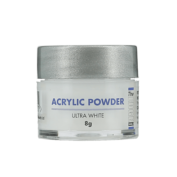 The Edge Nails Acrylic Powder Ultra White 8g
