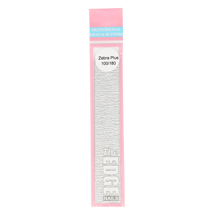 The Edge Nails Zebra Plus File 100/180