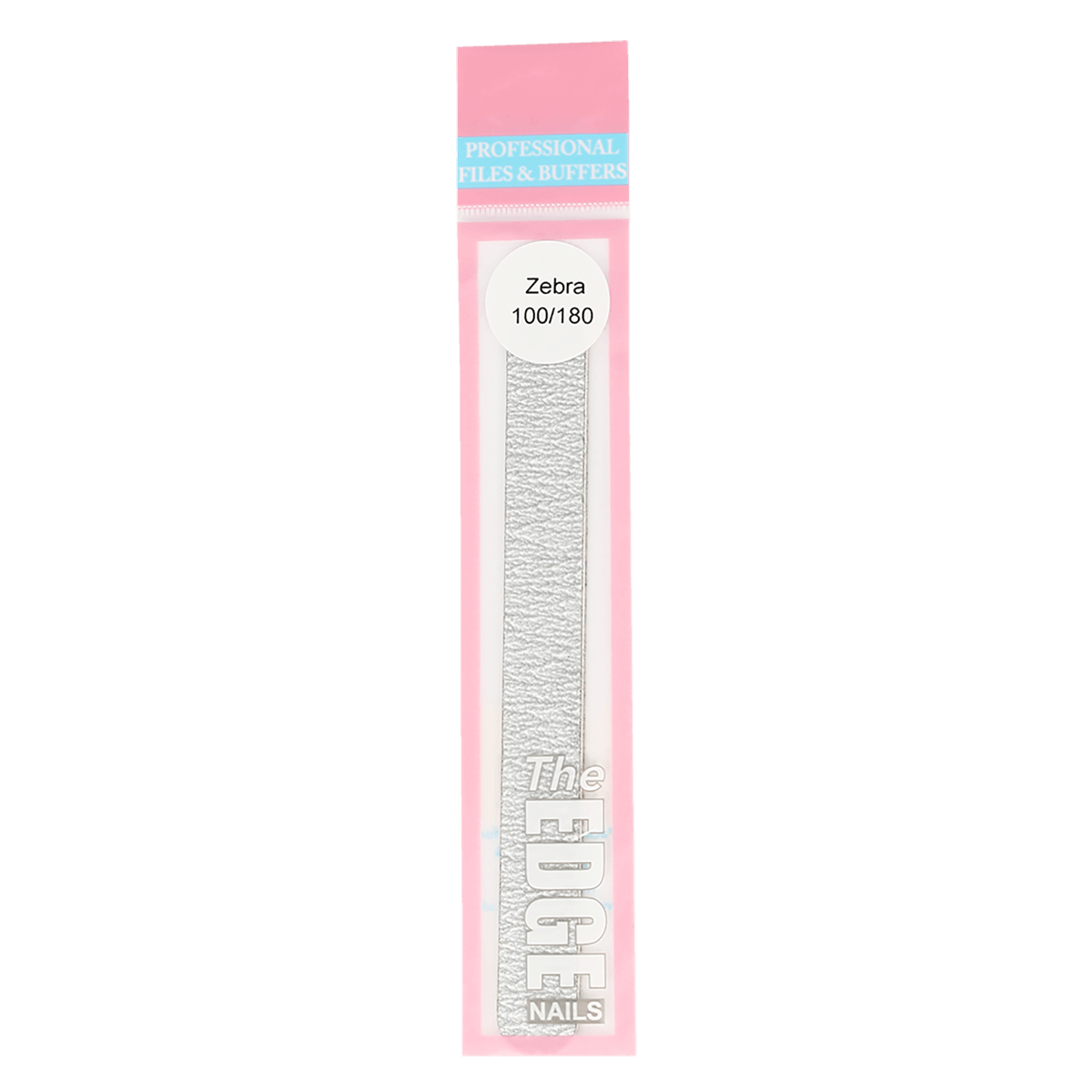 The Edge Nails Zebra File 100/180