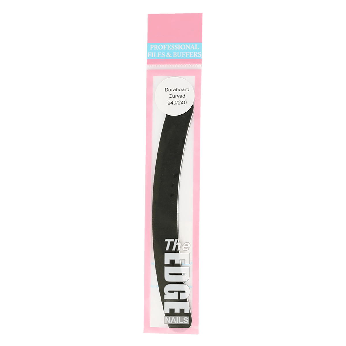 The Edge Nails Duraboard Curved File 240/240