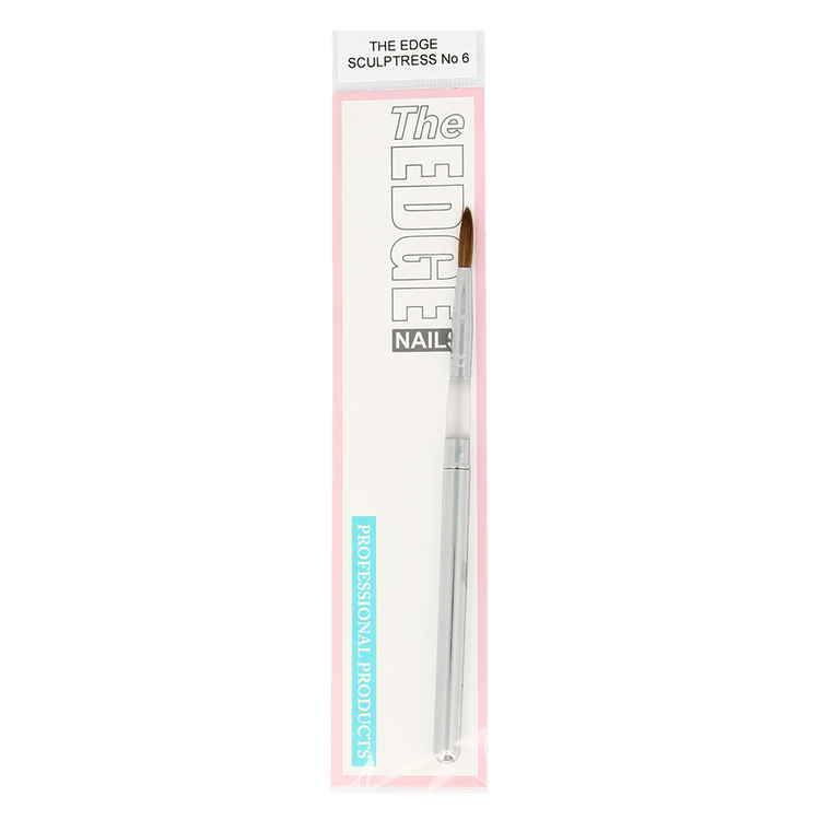 The Edge Nails Sculptress No.6 Round Brush