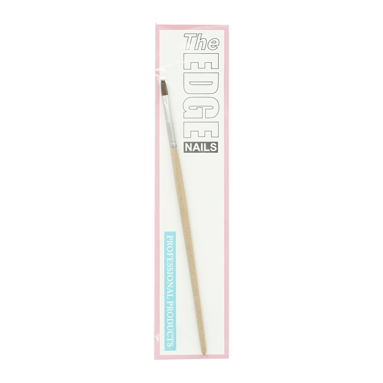 The Edge Nails No.6 Kolinsky Sable Flat Brush