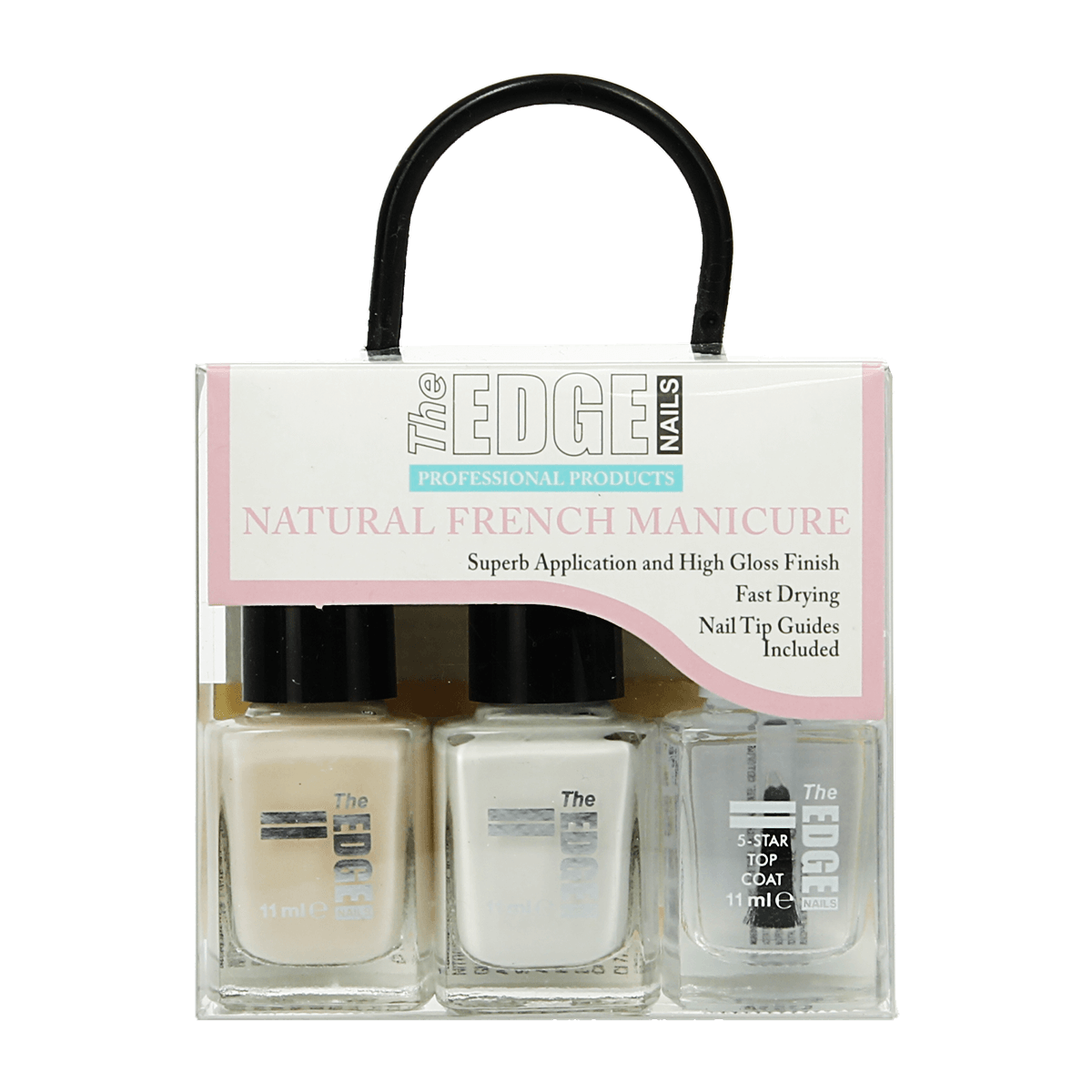 The Edge Nails Natural French Manicure Set
