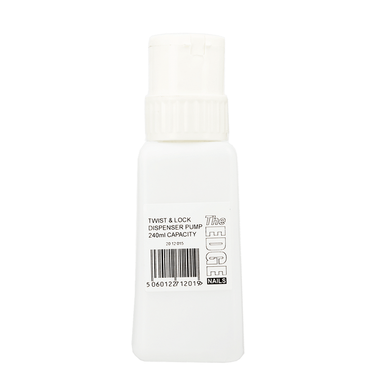The Edge Nails Twist & Lock Dispenser Pump 240ml
