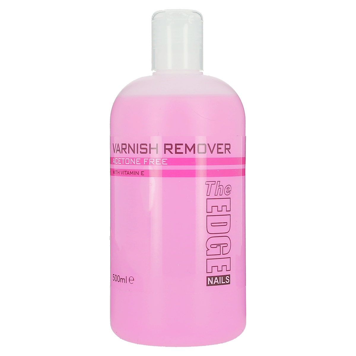 The Edge Nails Nail Varnish Remover Acetone Free 500ml