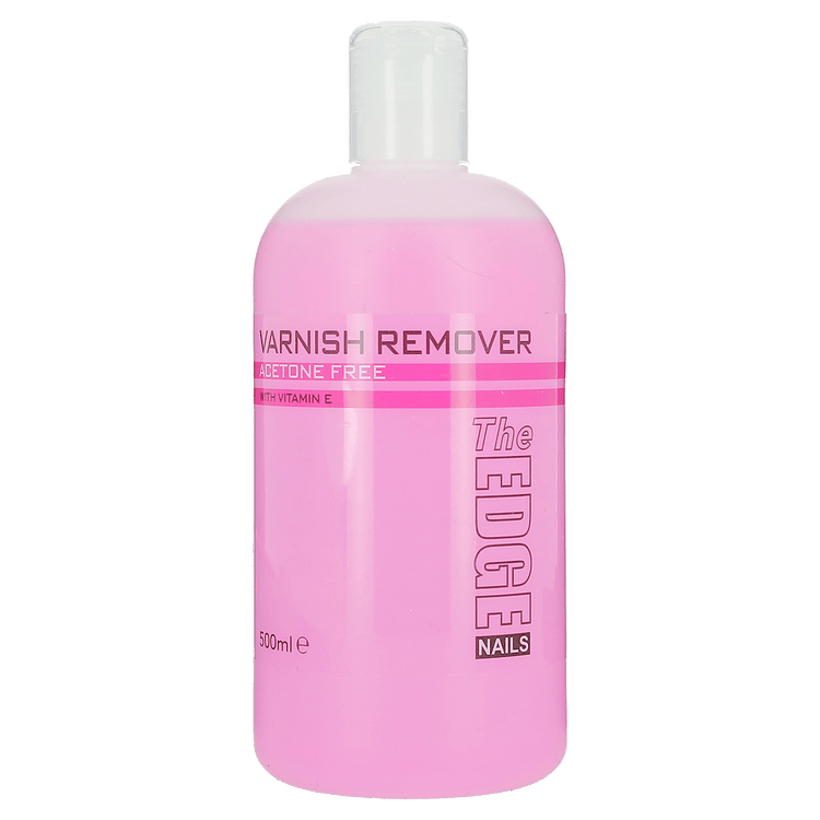 The Edge Nails Nail Varnish Remover Acetone Free 500ml