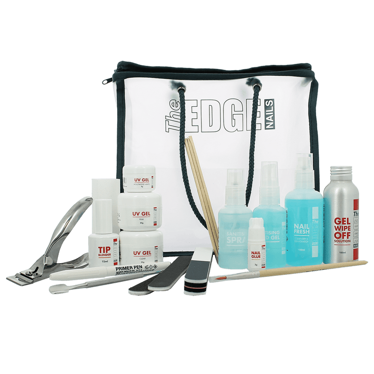 The Edge Nails 25 Piece Nail UV Gel Kit