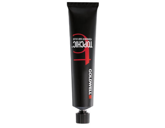 Goldwell Topchic The Naturals 6N@RB Dark Blonde Red Brown Permanent Hair Color 60ml