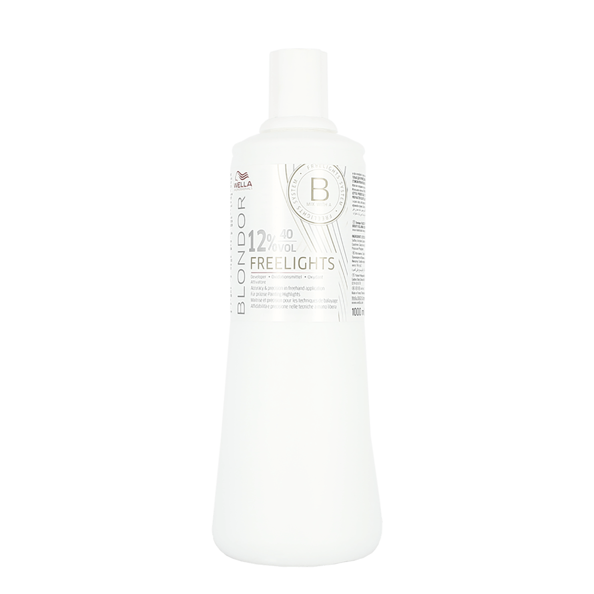 Wella Blondor Freelights Oxidant Developer 12% 40 Volume 1000ml