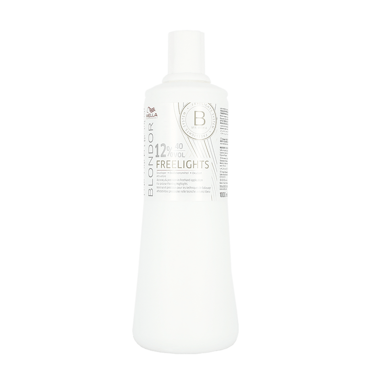 Wella Blondor Freelights Oxidant Developer 12% 40 Volume 1000ml