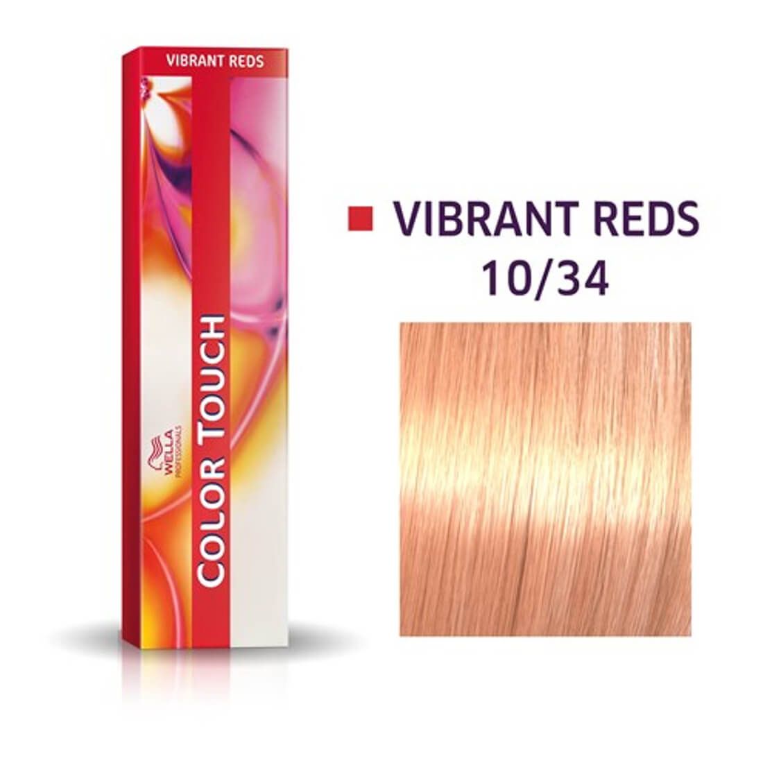 Wella Color Touch Vibrant Reds 10/34 Lightest Blonde Golden Red 60ml
