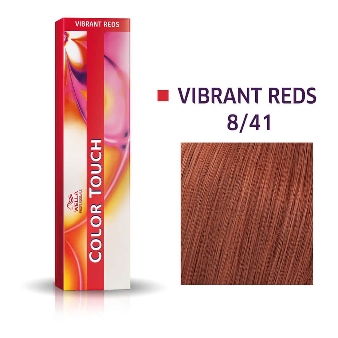 Wella Color Touch Vibrant Reds 8/41 Light Blonde Red Ash 60ml