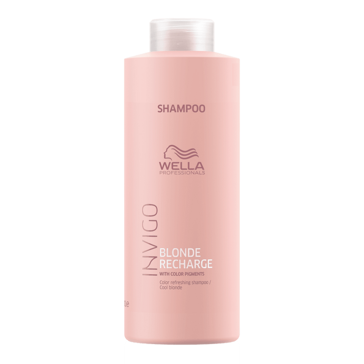 Wella Invigo Blonde Recharge Cool Blonde Refreshing Shampoo 1000ml