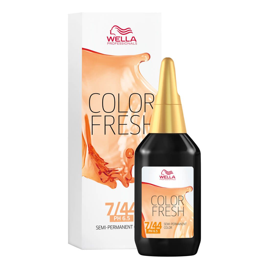 Wella Color Fresh 7/44 Medium Intensive Red Blonde 75ml