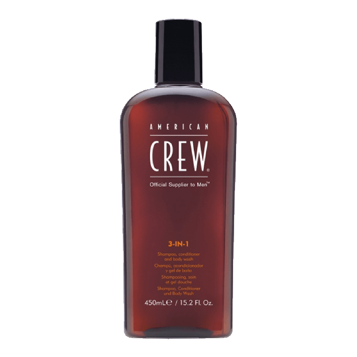 American Crew 3 in 1 Shampoo, Conditioner and Body Wash 250ml