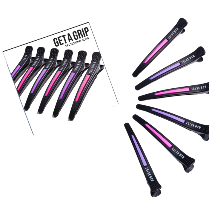 Color Wow Get A Grip Sectioning Clips (6)