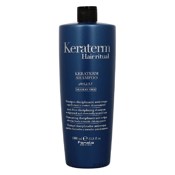 Fanola Keraterm Hair Ritual Anti-Frizz Disciplining Shampoo 1000ml