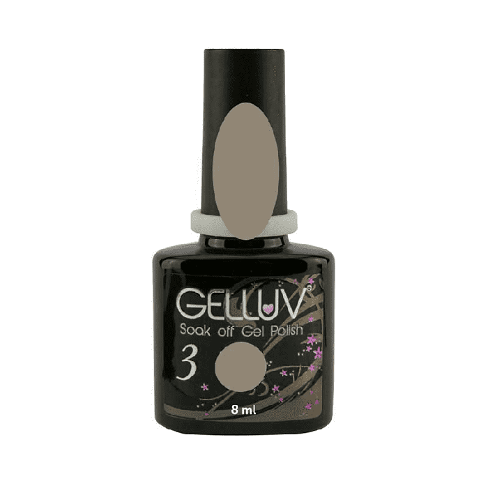 Gelluv Ash Clouds Gel Polish Step 3 8ml