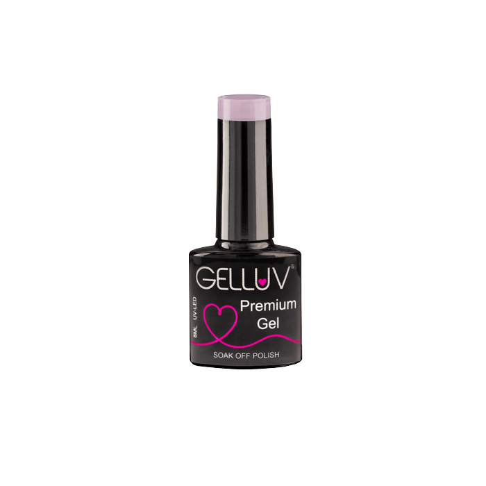 Gelluv Clearly Pink Gel Polish Step 3 8ml