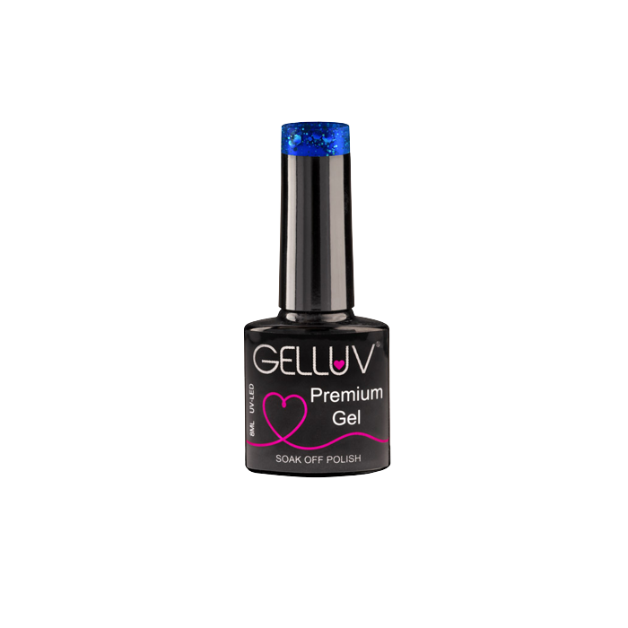 Gelluv Royal Sapphire Winter Rose Collection Gel Polish Step 3 8ml