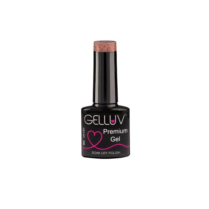 Gelluv Champagne Fizz Summer Collection Gel Polish Step 3 8ml