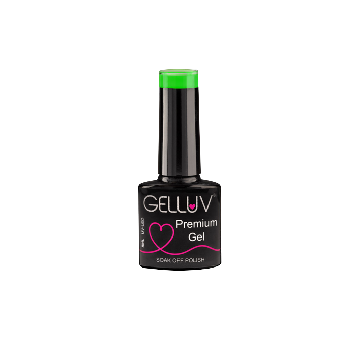 Gelluv Electric Lime Ibiza Collection Gel Polish 8ml
