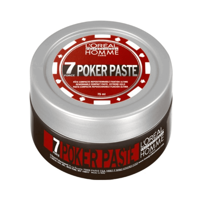 L'Oreal Professionnel Homme 7 Force Poker Paste 75ml