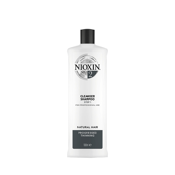 Nioxin System 2 Cleanser Shampoo for Natural Hair 1000ml