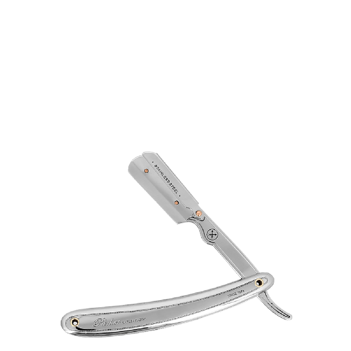 Parker SR1/31R Stainless Steel Handle Clip Type Barber/Straight Razor