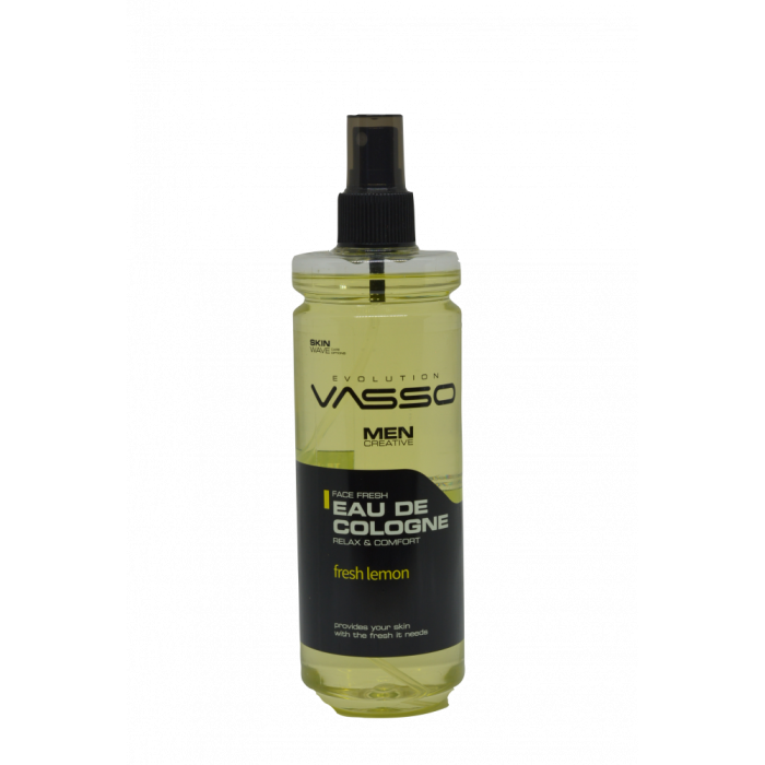 Vasso After Shave Cream Cologne Fresh Lemon 370ml