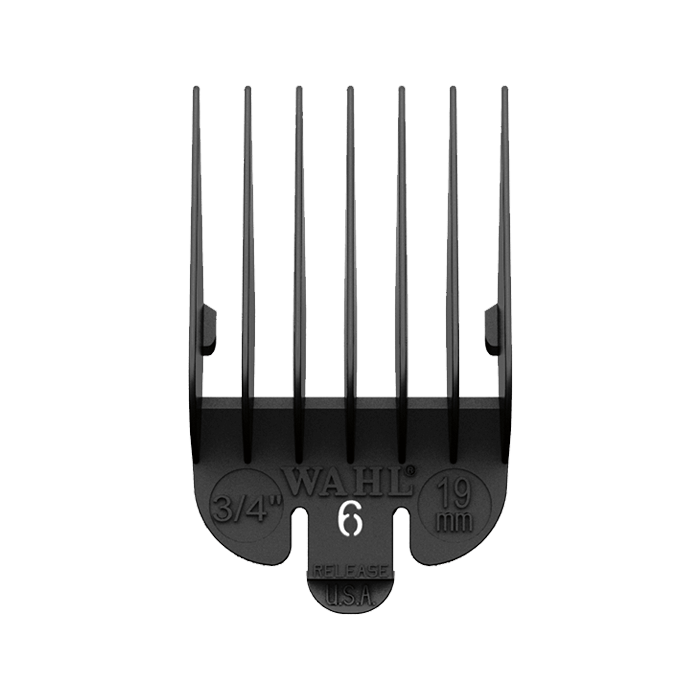 Wahl 3174 No.6 Attachment Comb 19mm Black