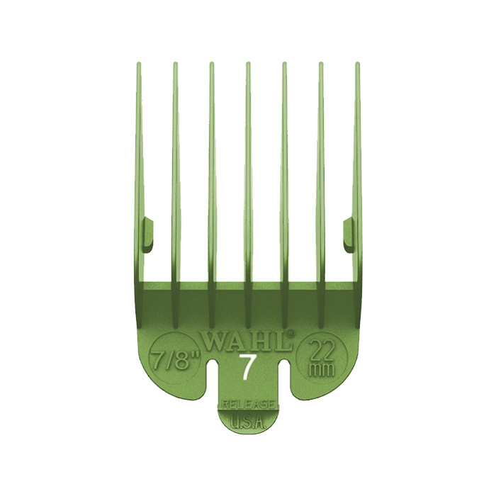 Wahl 3145-2701 No.7 Attachment Comb 22mm Green