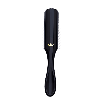 Denman D3 Brush Black with Gold Crown