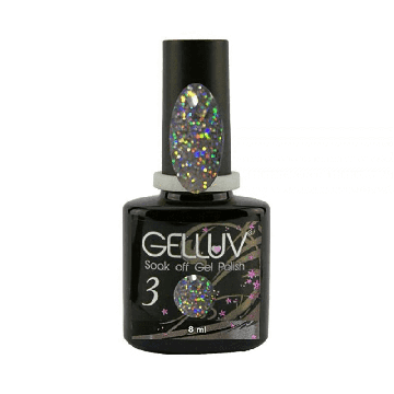 Gelluv Moonstone Winter Rose Collection Gel Polish Step 3 8ml