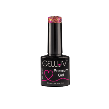 Gelluv Fire Glow Winter Rose Collection Gel Polish Step 3 8ml
