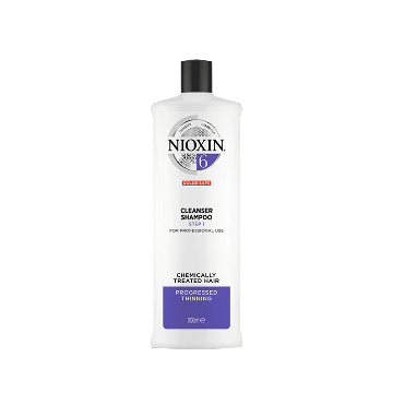 Nioxin System 6 Cleanser Shampoo for Chemically 1000ml