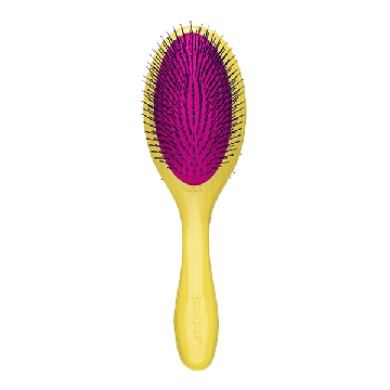 Denman D093M Tangle Tamer Gentle Brush Yellow