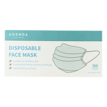Agenda Disposable Face Masks (50 Masks)