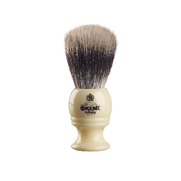 Kent Infinity Silvertex Ivory Shaving Brush