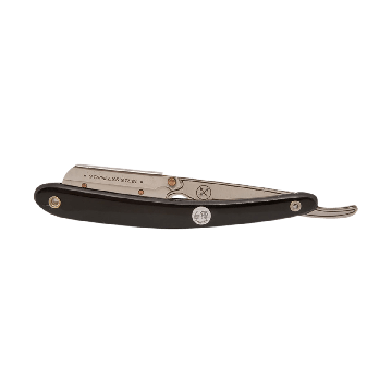 Parker SRB/33R Black Resin Handle Clip Type Barber/Straight Razor