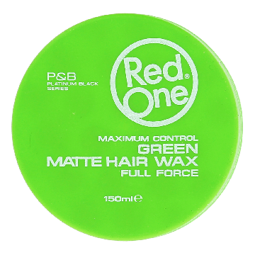 Red One Green Matte Hair Wax 150ml
