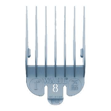 Wahl 3150-1301 No.8 Attachment Comb 25mm Light Blue