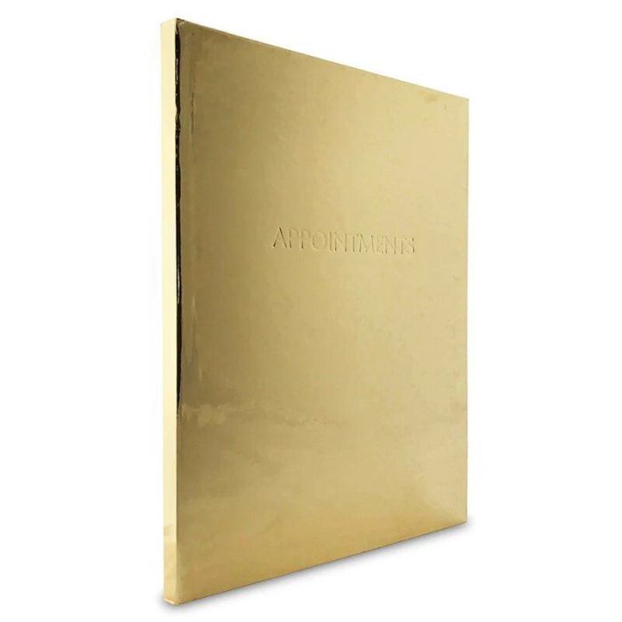 Quirepale 6 Assistant Appointment Book Premium Gold
