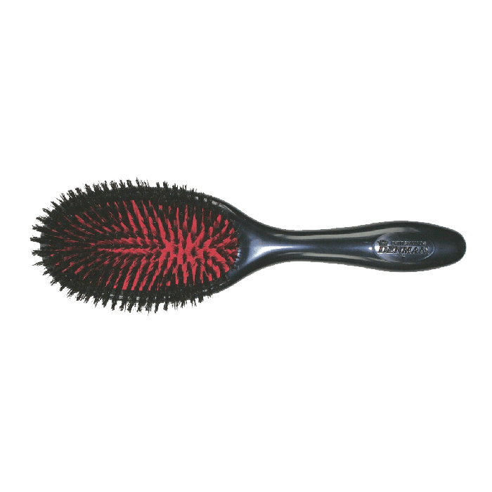 Denman D82M Medium Boar Bristle Grooming Brush