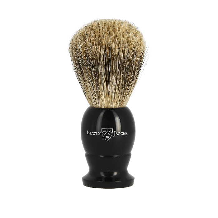 Edwin Jagger Best Badger Ebony Shaving Brush Medium 1EJ876
