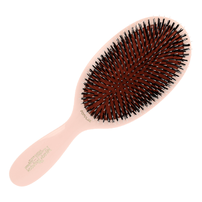 Mason Pearson BN1 Popular Bristle & Nylon Pink Hairbrush