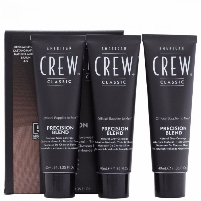 American Crew Precision Blend Hair Colour For Men Kit - Medium Natural
